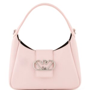 Emporio Armani Eagle-plaque leather shoulder bag