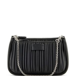 Emporio Armani ASV pleated double mini bag