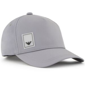 Emporio Armani logo-patch panelled cap