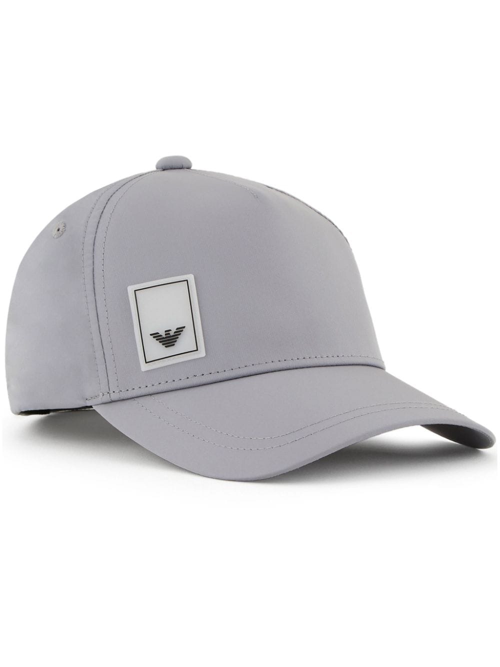 Emporio Armani logo-patch panelled cap