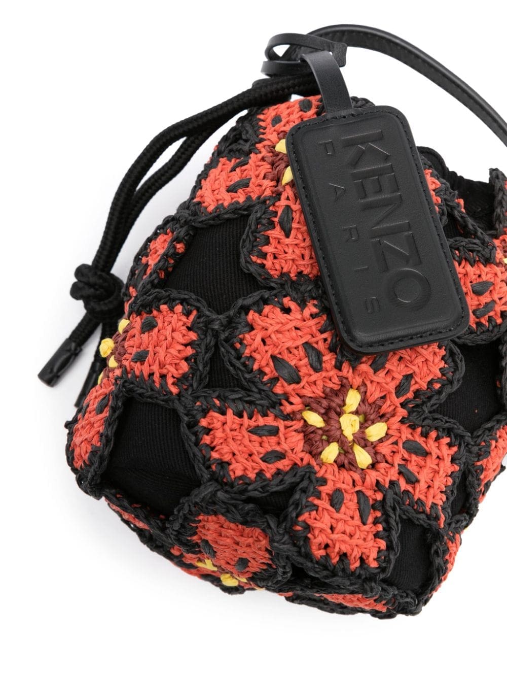 Kenzo Boke-flower crochet bucket bag - Image 4
