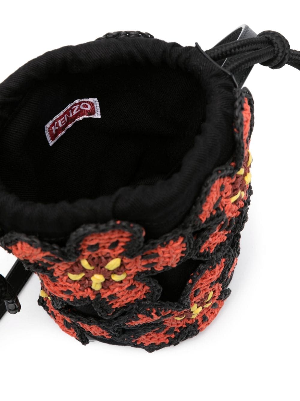 Kenzo Boke-flower crochet bucket bag - Image 5