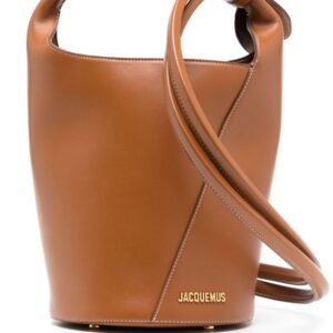 Jacquemus Le petit Tourni leather bucket bag