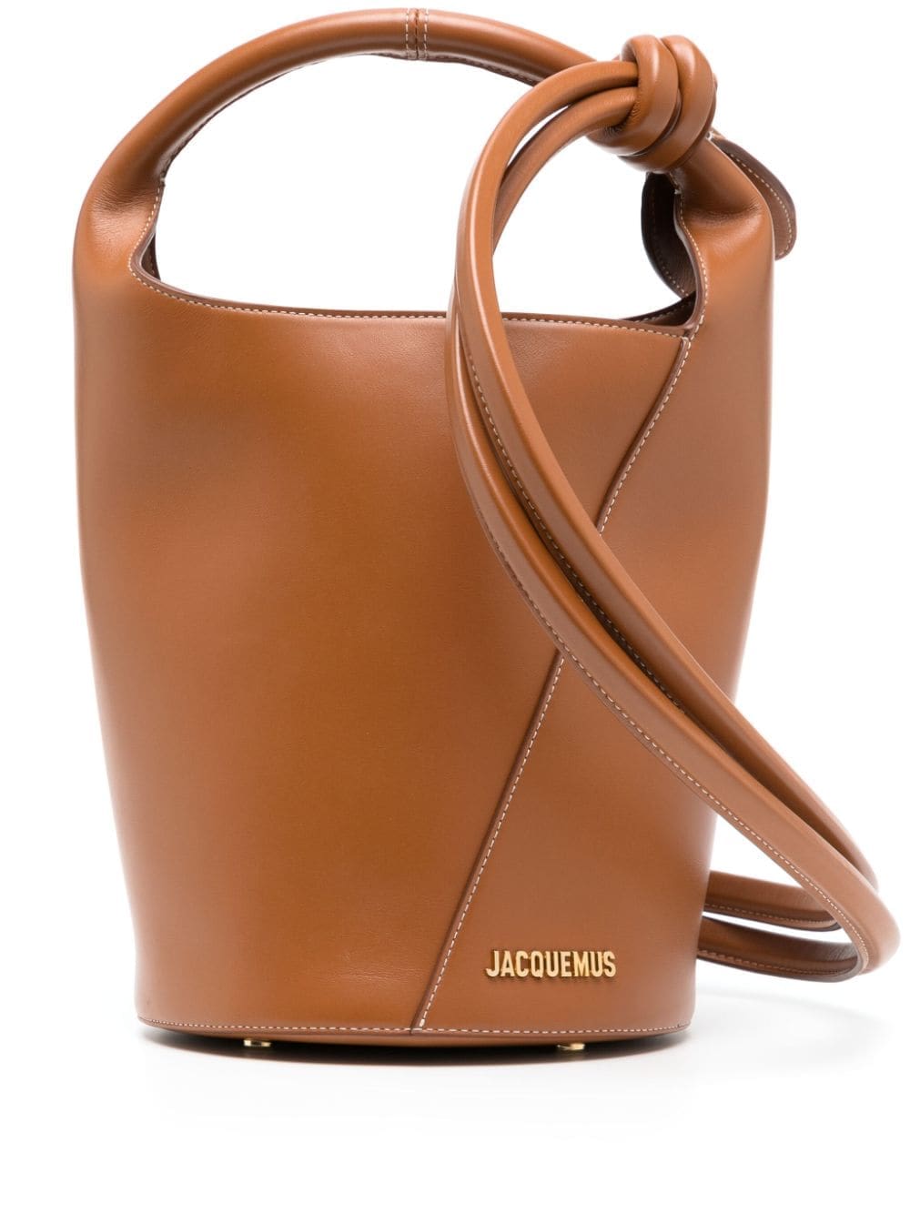 Jacquemus Le petit Tourni leather bucket bag