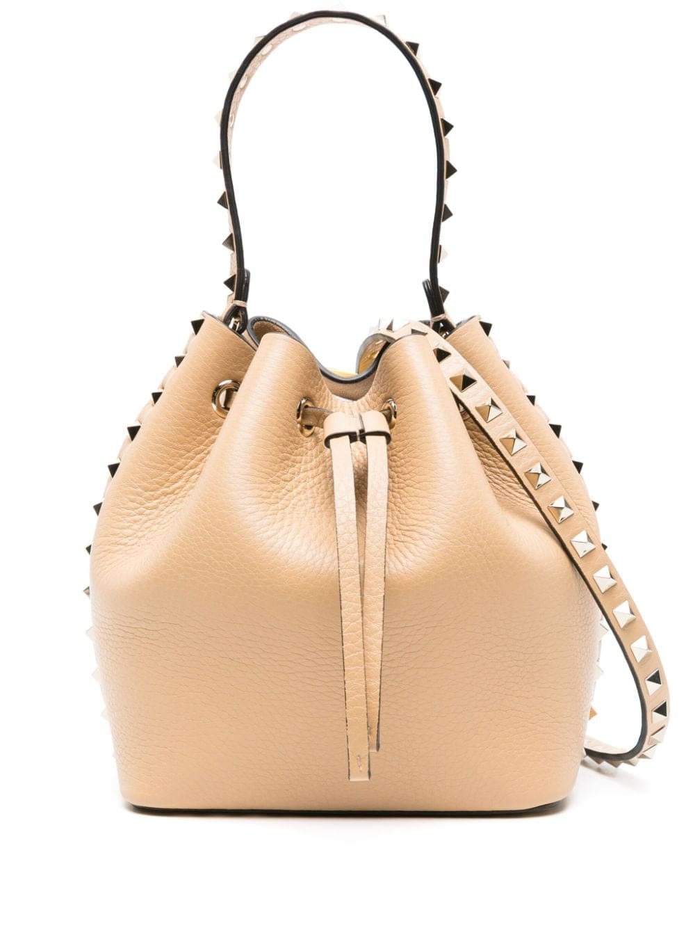 Valentino Garavani Rockstud leather bucket bag