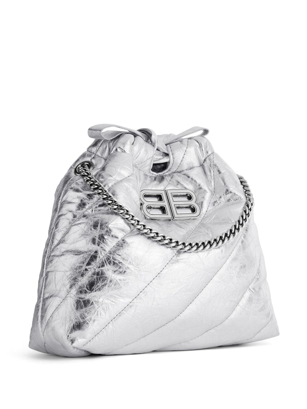 Balenciaga Crush XS metallic crossbody bag - Image 4