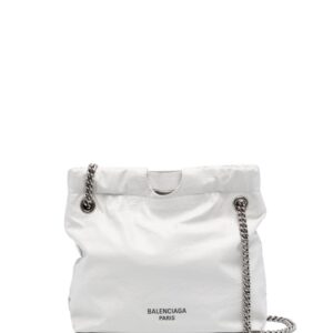 Balenciaga XS Crush leather tote bag