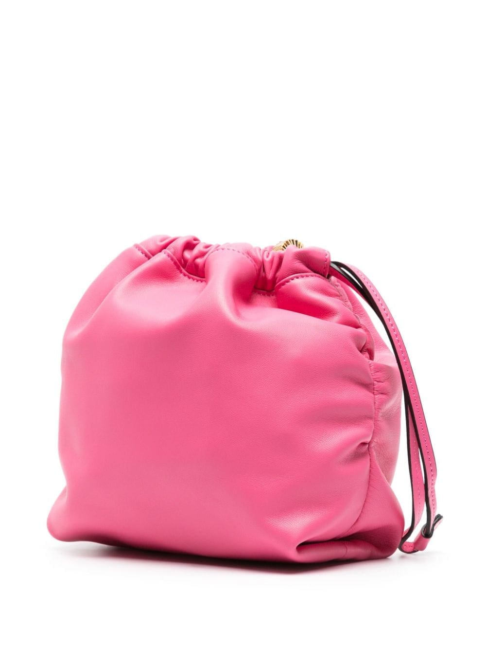 Moschino logo-chain leather shoulder bag - Image 3