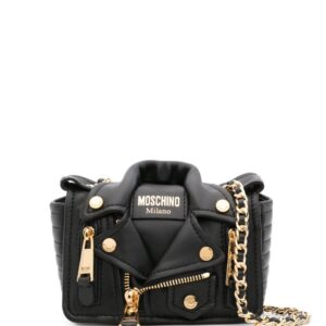 Moschino mini leather tote bag