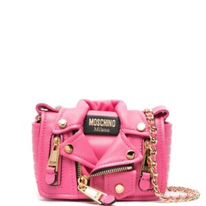 Moschino mini leather tote bag