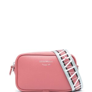 Emporio Armani embossed-logo shoulder bag