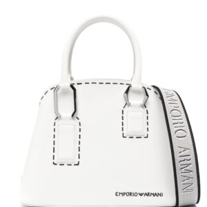 Emporio Armani trompe-l'œil print tote bag