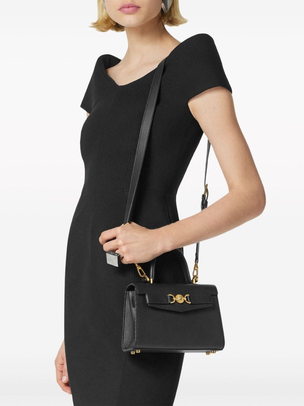 Versace leather tote bag - Image 2