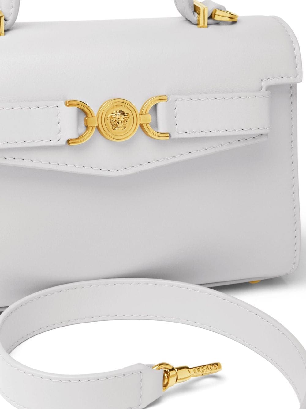 Versace leather tote bag - Image 4