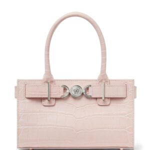 Versace Medusa-plaque leather tote bag