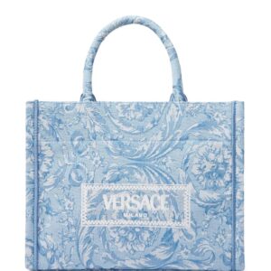 Versace small Athena Barocco-pattern tote bag