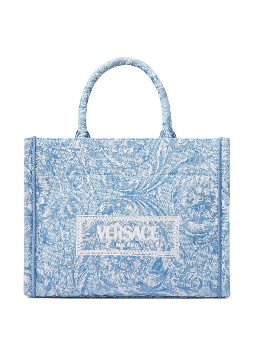 Versace small Athena Barocco-pattern tote bag