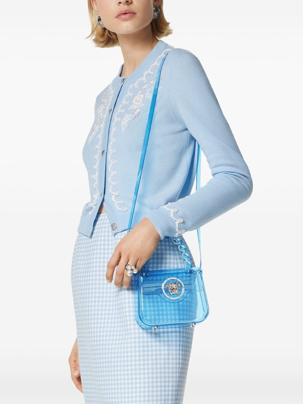 Versace La Medusa logo-plaque mini bag - Image 2