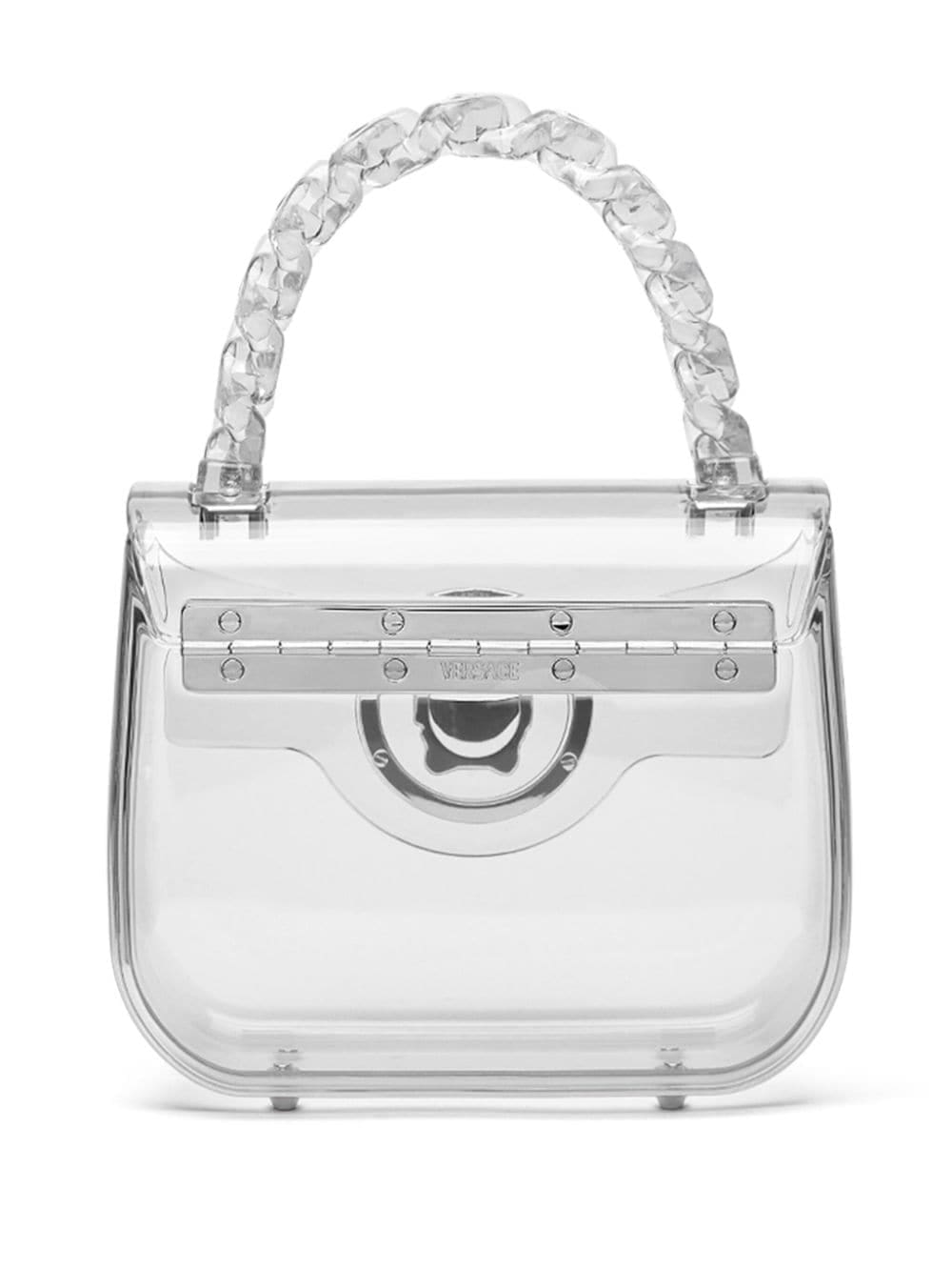 Versace La Medusa transparent mini bag - Image 3