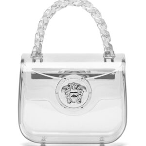 Versace La Medusa transparent mini bag