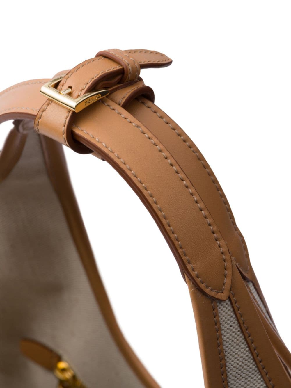 Prada large logo-embroidered tote bag - Image 4