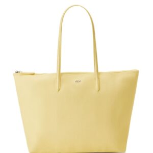 Lacoste logo-appliqué tote bag