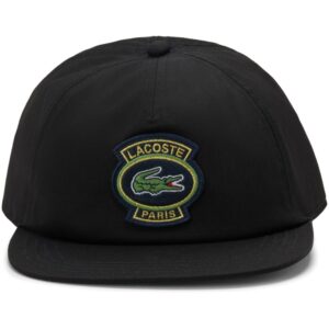 Lacoste logo-patch cap