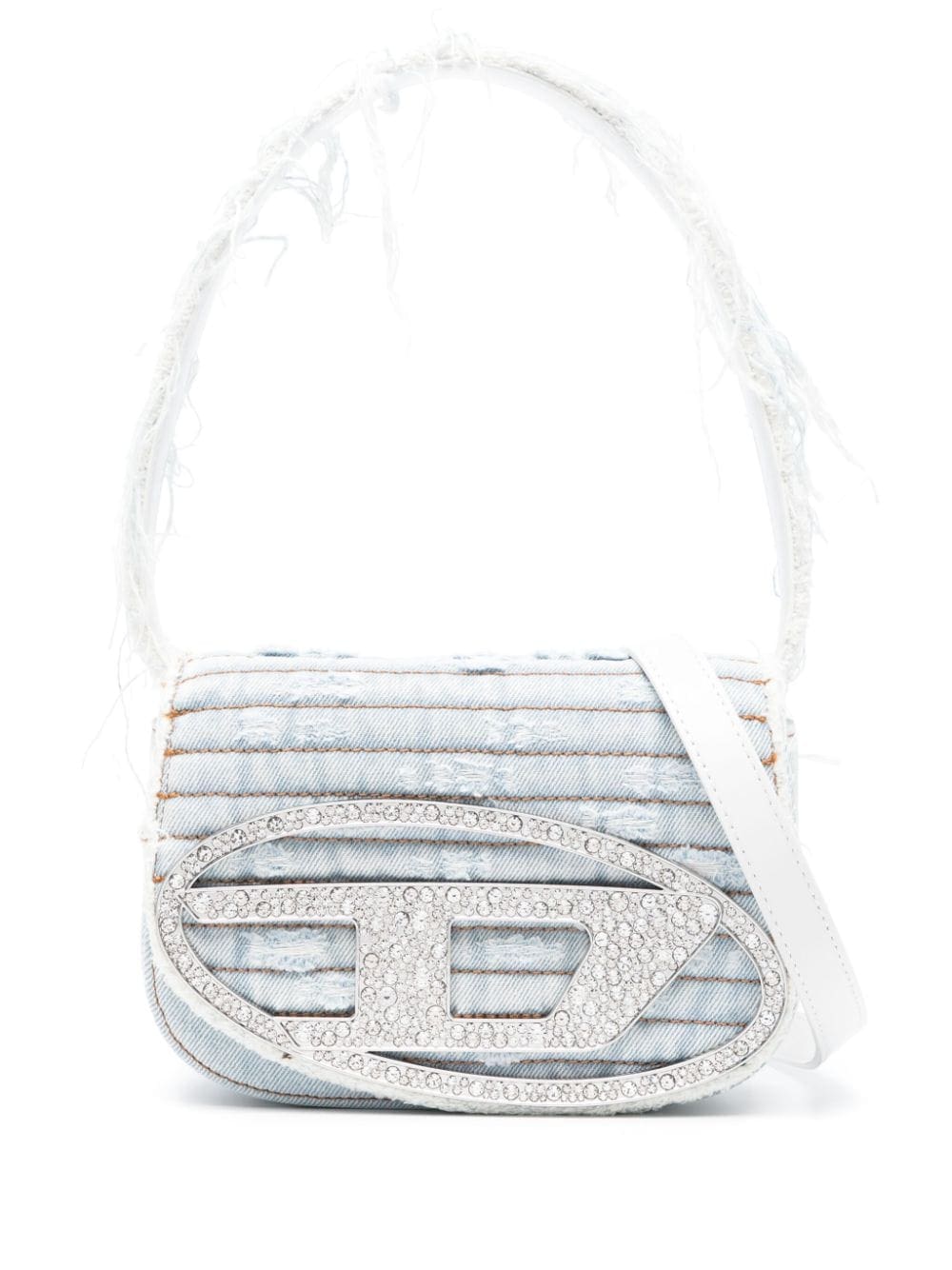 Diesel 1DR denim shoulder bag