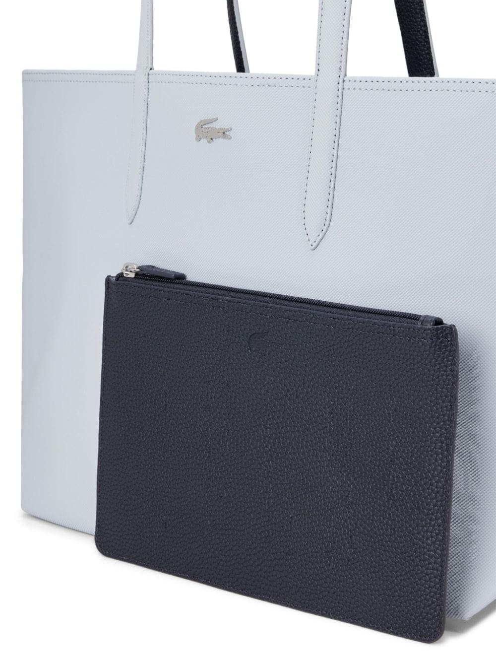 Lacoste logo-plaque tote bag - Image 4