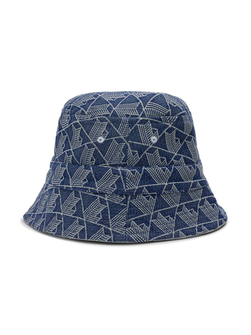 Lacoste logo-jacquard denim bucket hat - Image 2