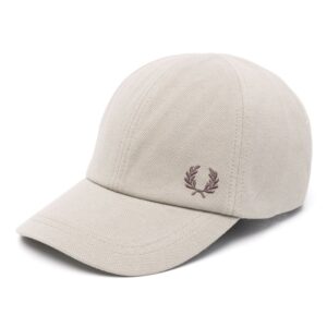 Fred Perry logo-embroidered cotton cap