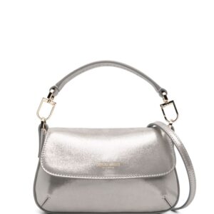 Giorgio Armani high-shine suede bag