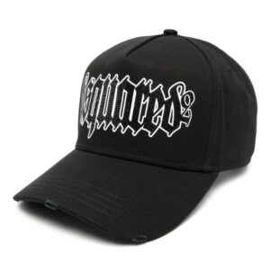 DSQUARED2 rhinestone-logo cap