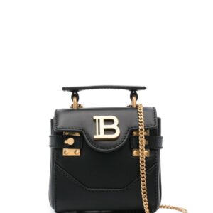 Balmain Sac B-Buzz mini leather bag