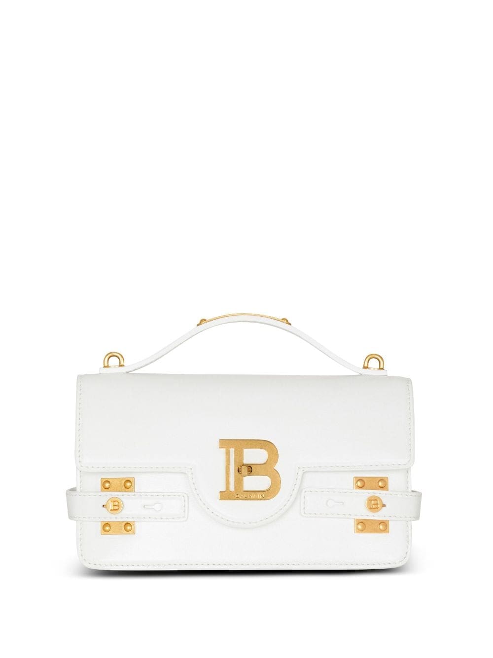 Balmain B-Buzz 24 leather tote bag