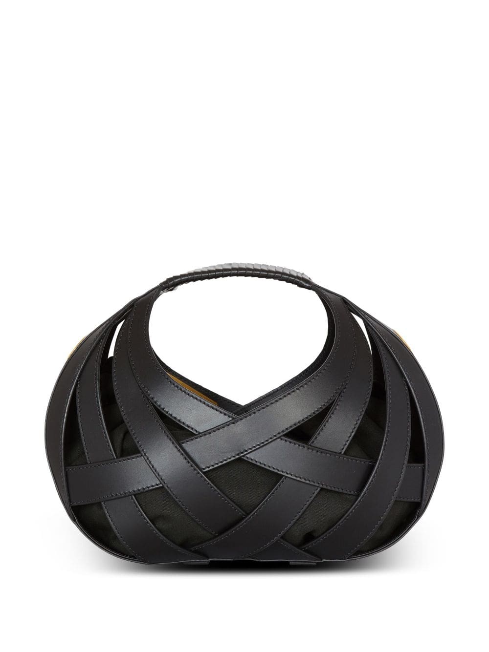 Balmain basketweave leather tote bag - Image 2