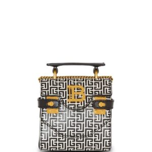 Balmain mini B-Buzz 12 monogram tote bag