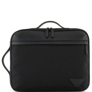 Emporio Armani logo-appliqué tote backpack