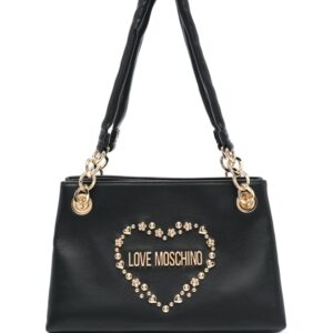 Love Moschino logo-lettering shoulder bag