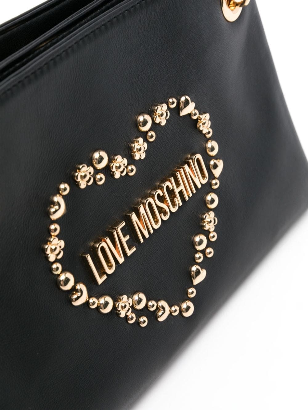 Love Moschino logo-lettering shoulder bag - Image 4