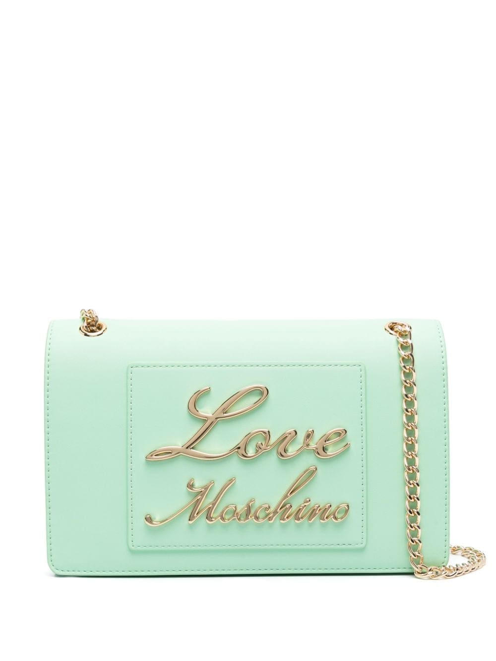 Love Moschino logo-lettering shoulder bag