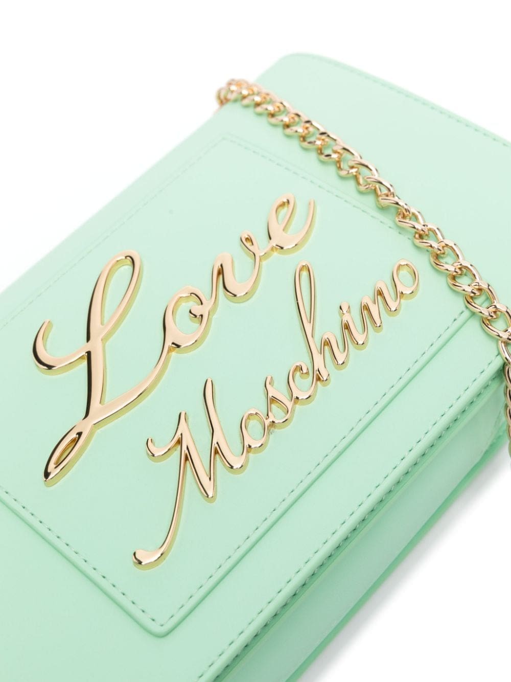 Love Moschino logo-lettering shoulder bag - Image 4