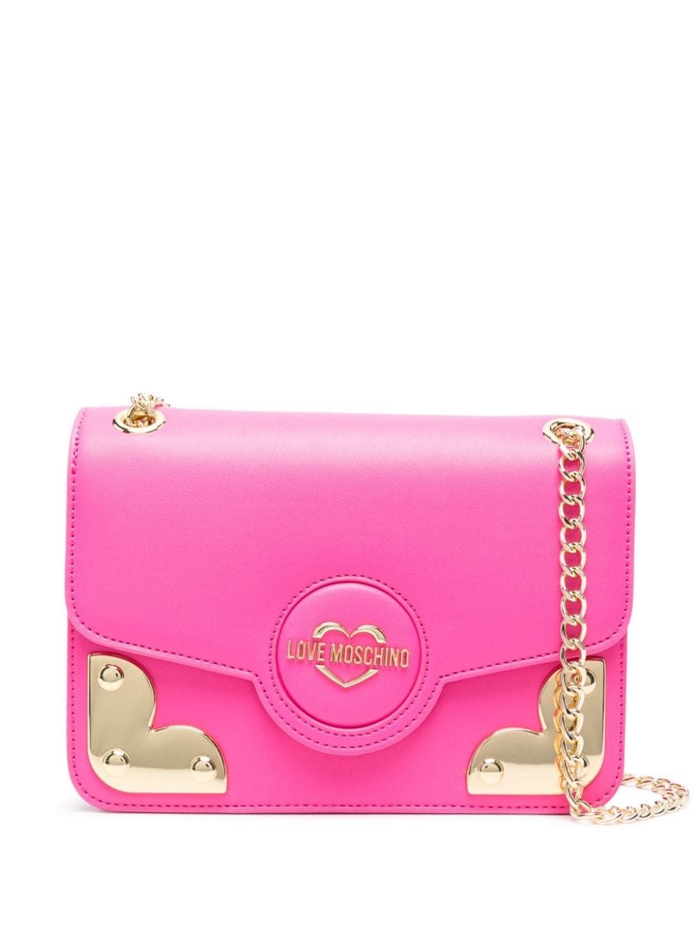 Love Moschino logo-lettering shoulder bag