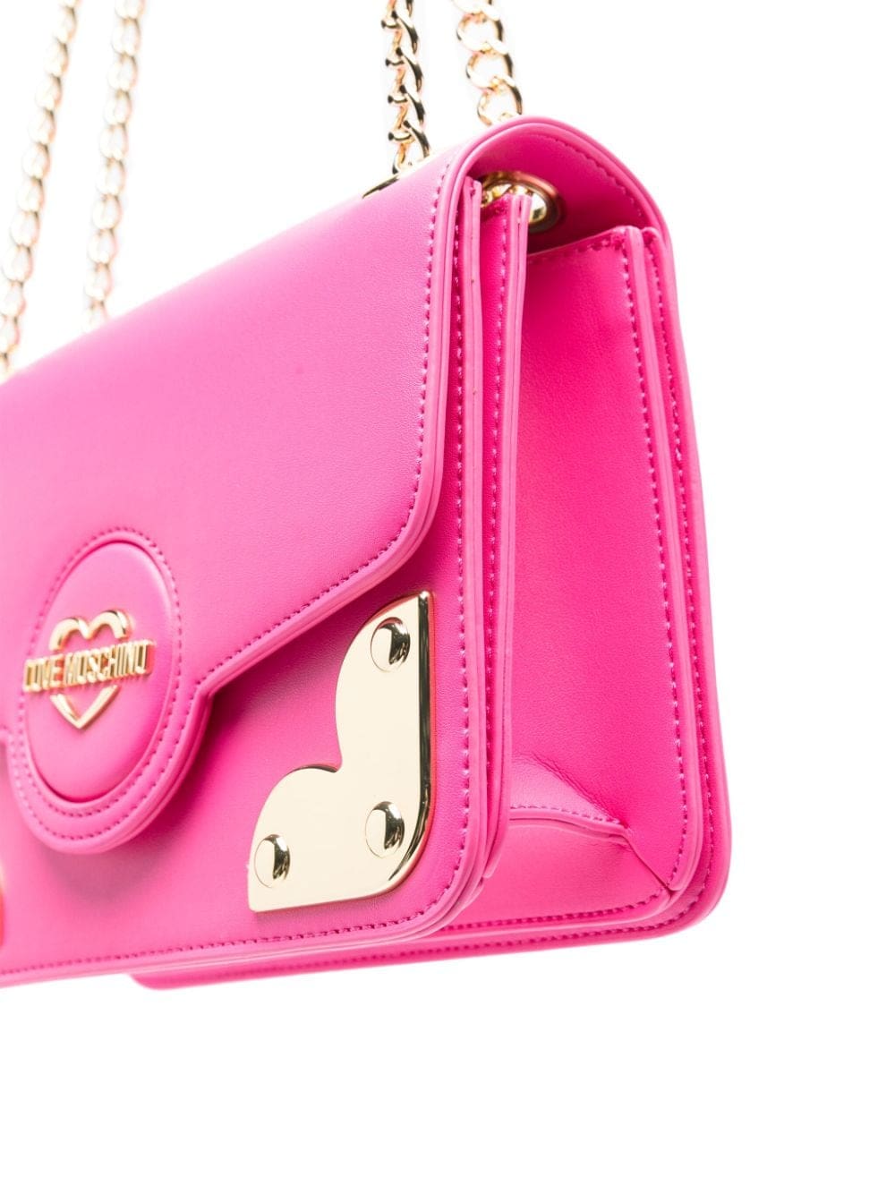 Love Moschino logo-lettering shoulder bag - Image 4
