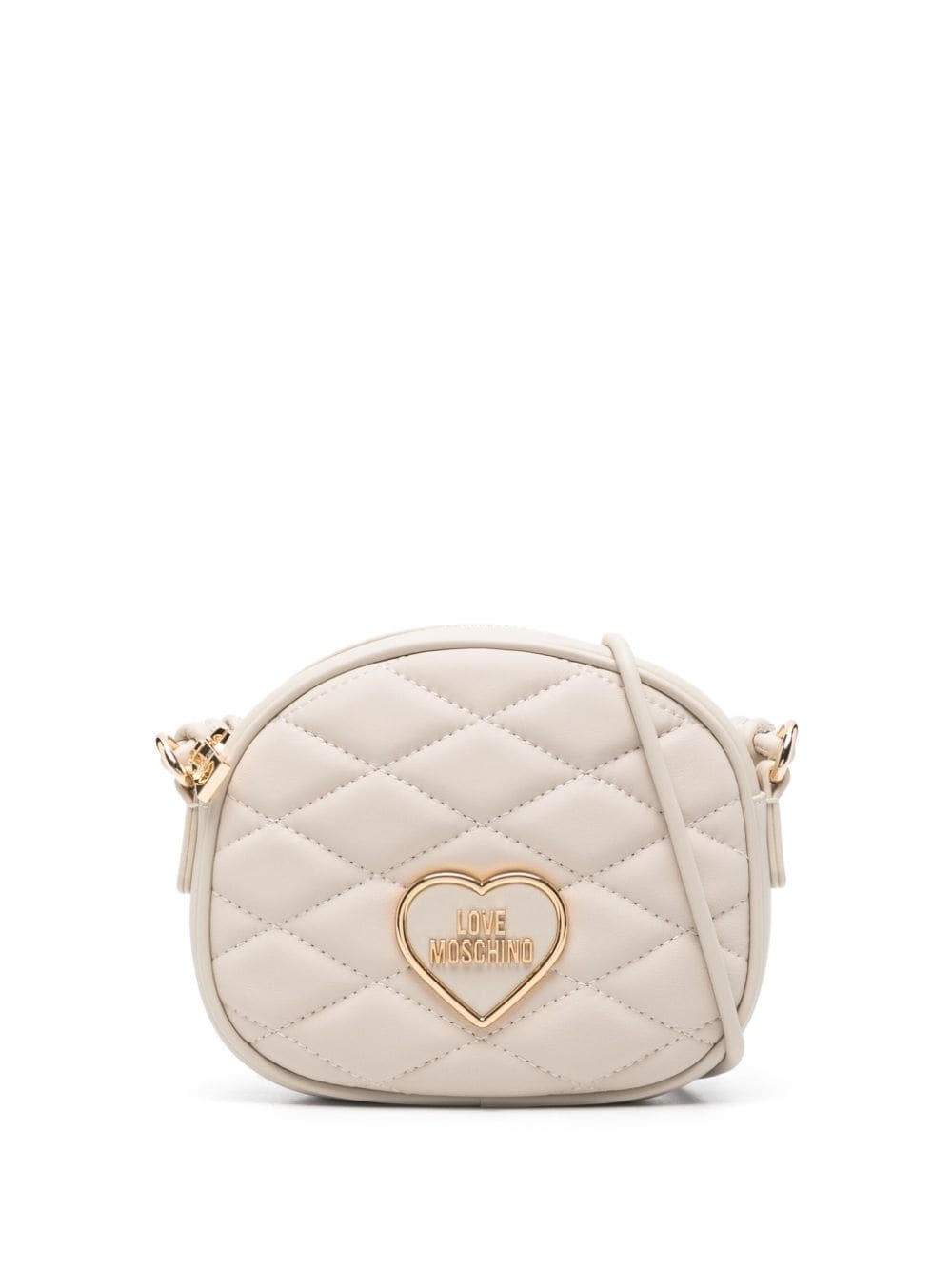 Love Moschino logo-plaque crossbody bag