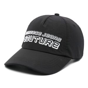 Versace Jeans Couture logo-rubberised cotton cap