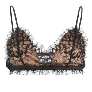 Retrofete Marna lace triangle bralette