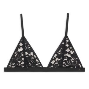ANINE BING  Eldra floral-lace bralette