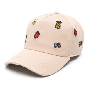DSQUARED2 embroidered cotton baseball cap
