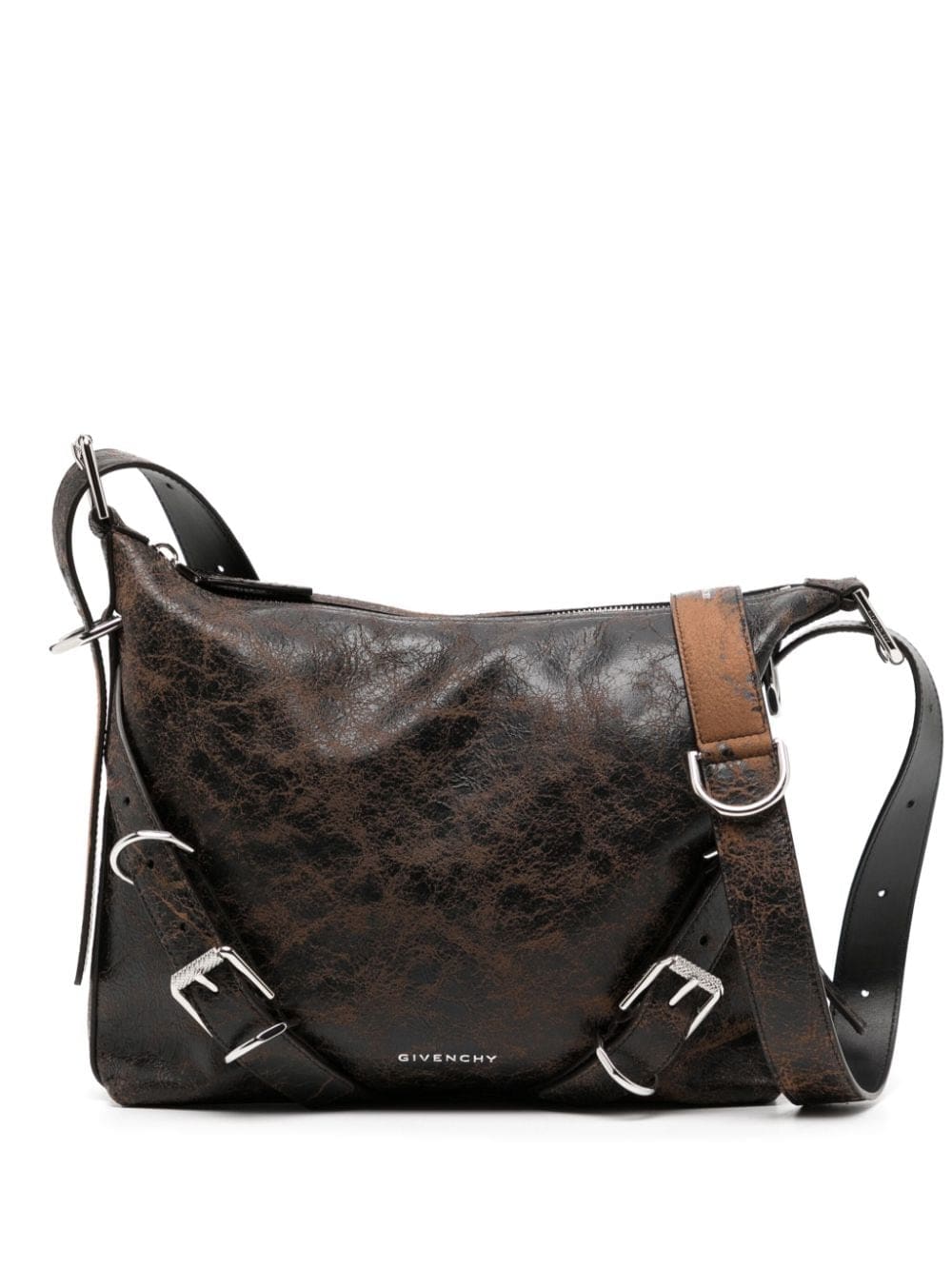 Givenchy Voyou leather messenger bag